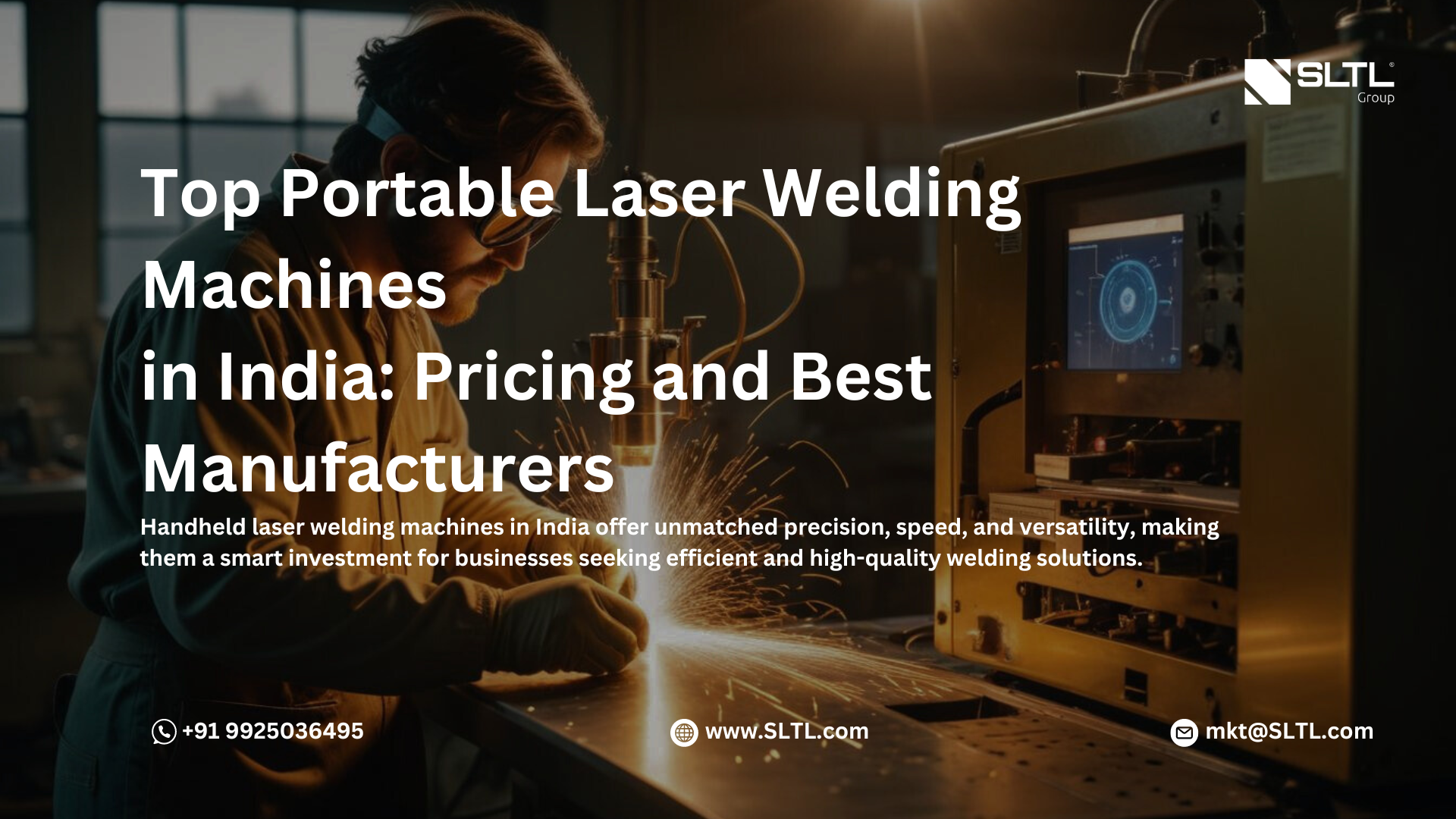 Top Portable Laser Welding Machines in India: Pricing and Best Manufacturers